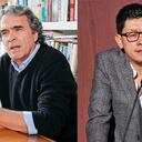 Sergio Fajardo y Daniel Rojas.