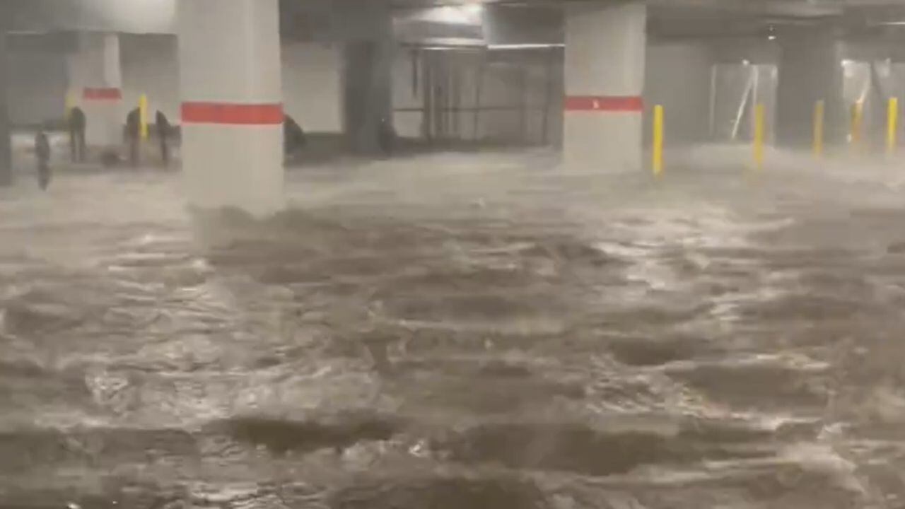 Inundaciones generadas por el huracán Milton
