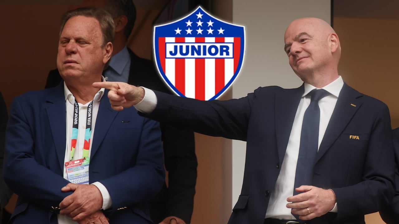 Gianni Infantino felicitó al presidente Ramón Jesurún por título de Liga de Junior de Barranquilla