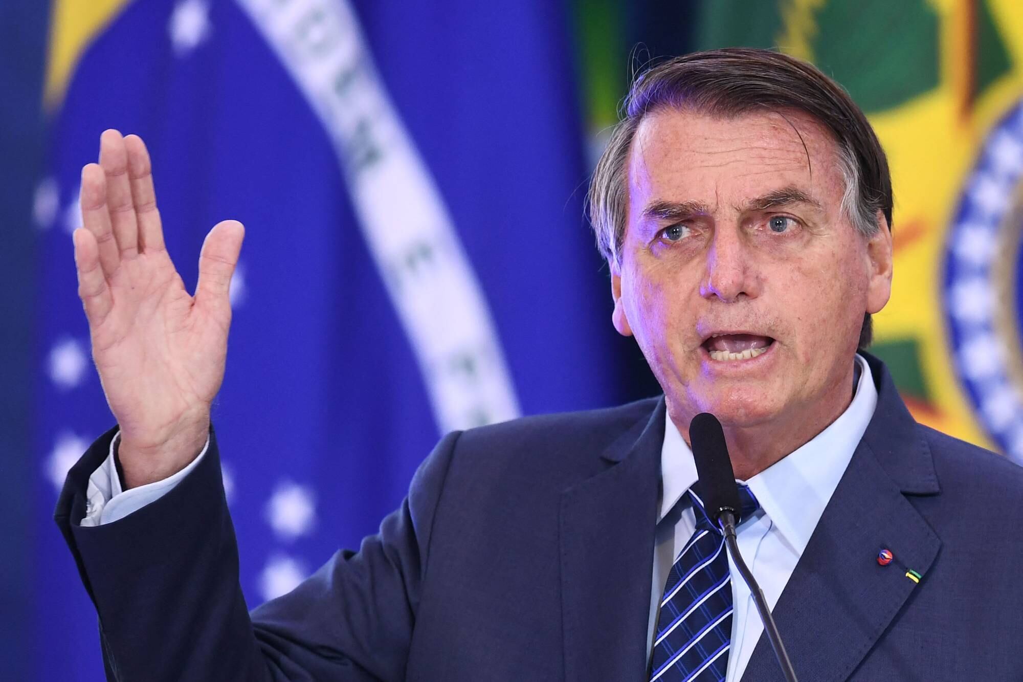 Bolsonaro cada vez mas sólo, pierde respaldo entre las iglesias evangélicas (Photo by EVARISTO SA / AFP)
