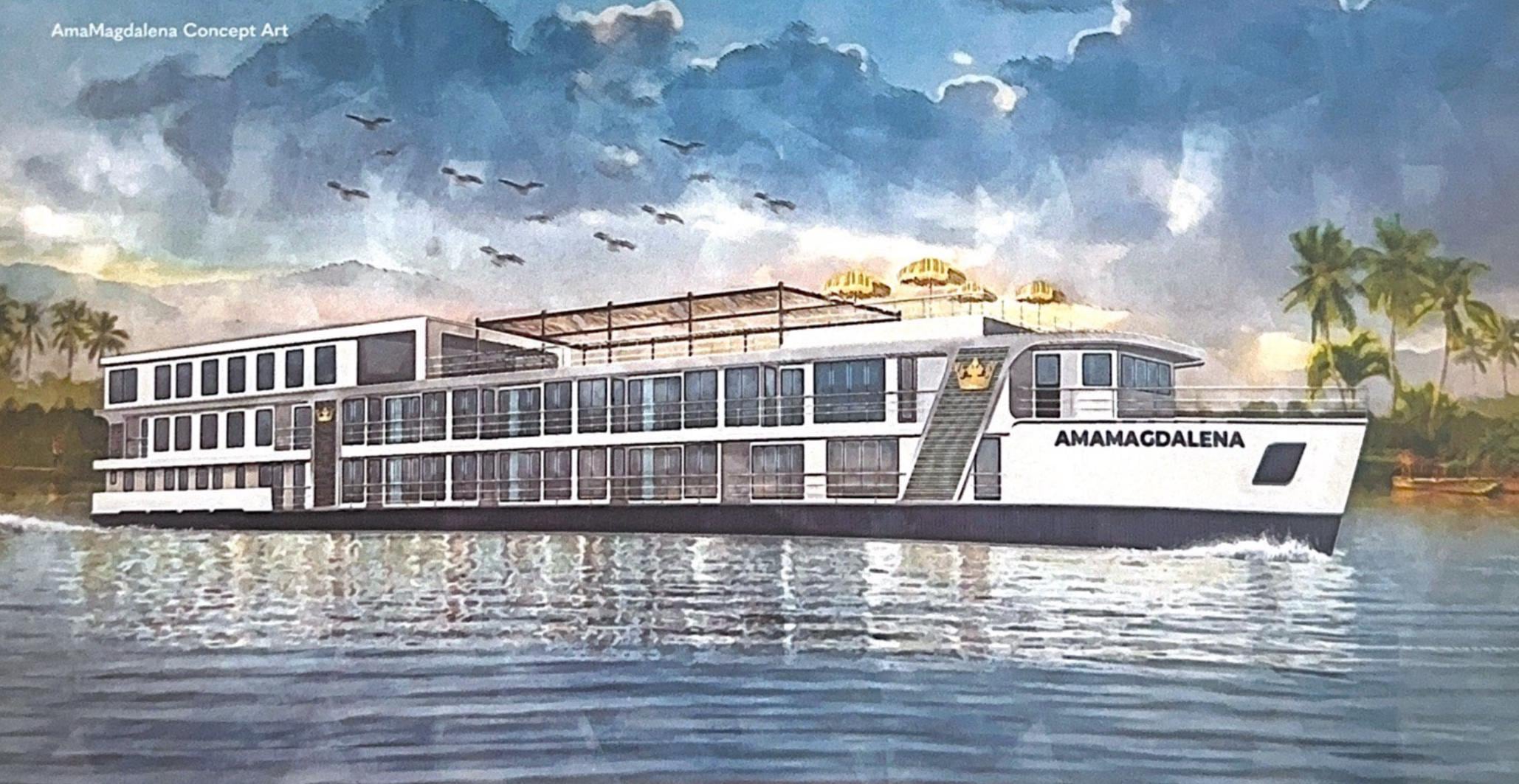 Crucero por el río Magdalena.