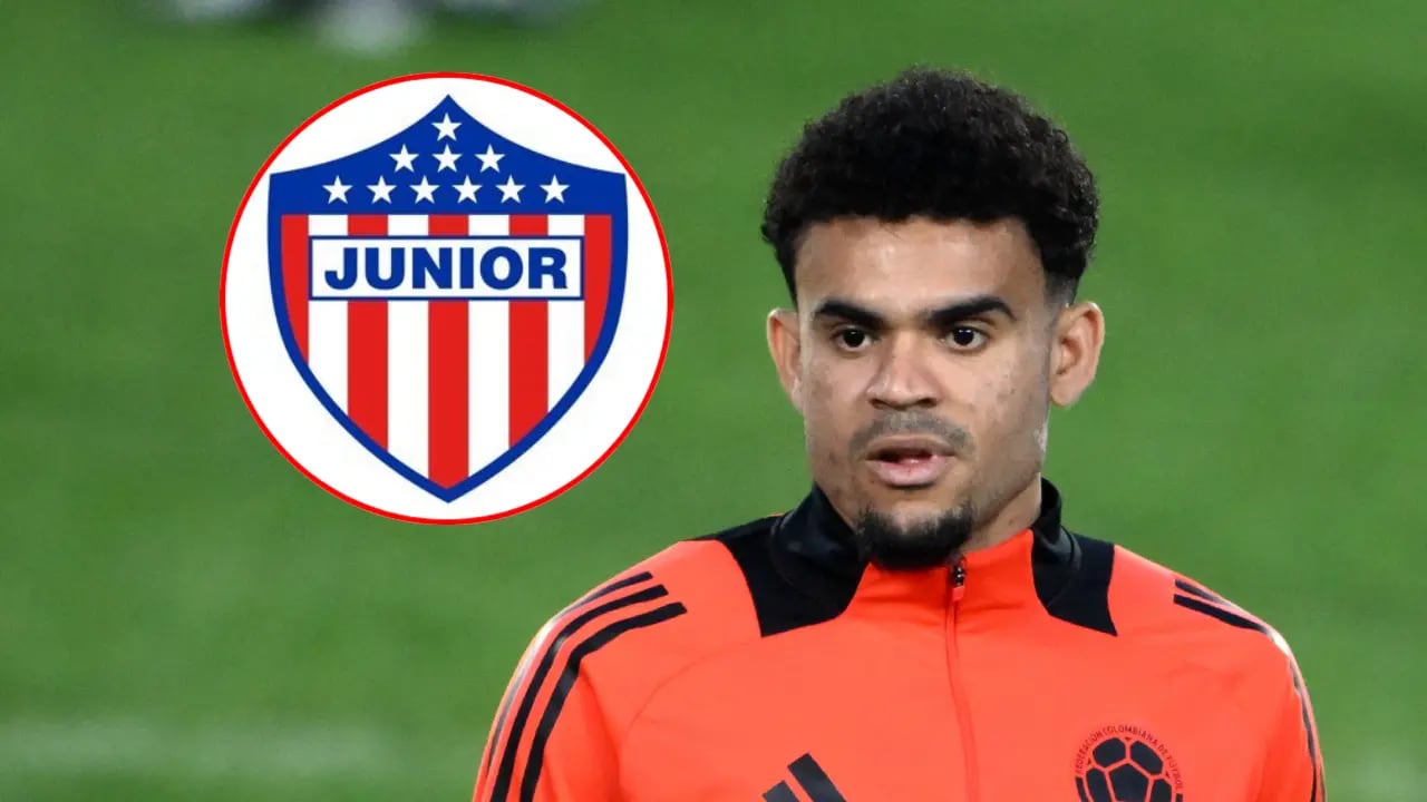 Luis Díaz y un emotivo gesto con la camiseta de Junior en la concentración de la Selección Colombia