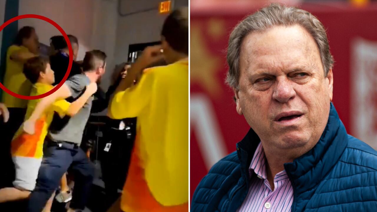 Ramón Jesurún, presidente de la FCF, se vio inmerso en un altercado durante la final de la Copa América