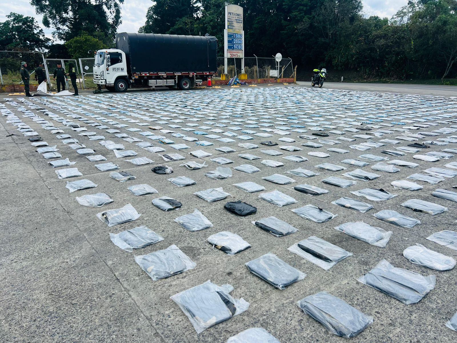 La operación fue realizada por el Ejército y la Policía.