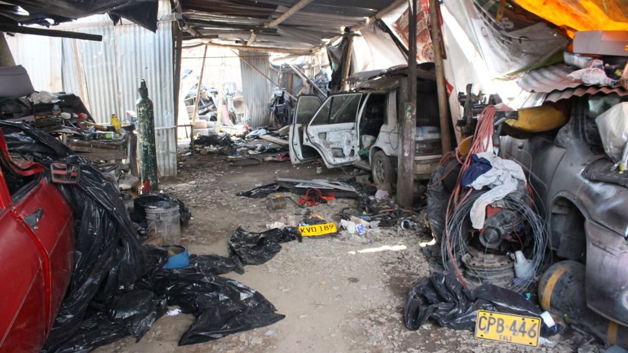 Los deshuesaderos, según las autoridades, estaban ubicados en los barrios Sucre, Antonio Nariño y Colonia Nariñense, en Cali.