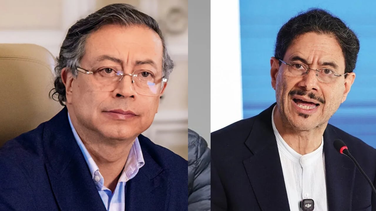 Gustavo Petro e Iván Cepeda son líderes en el Pacto Histórico.