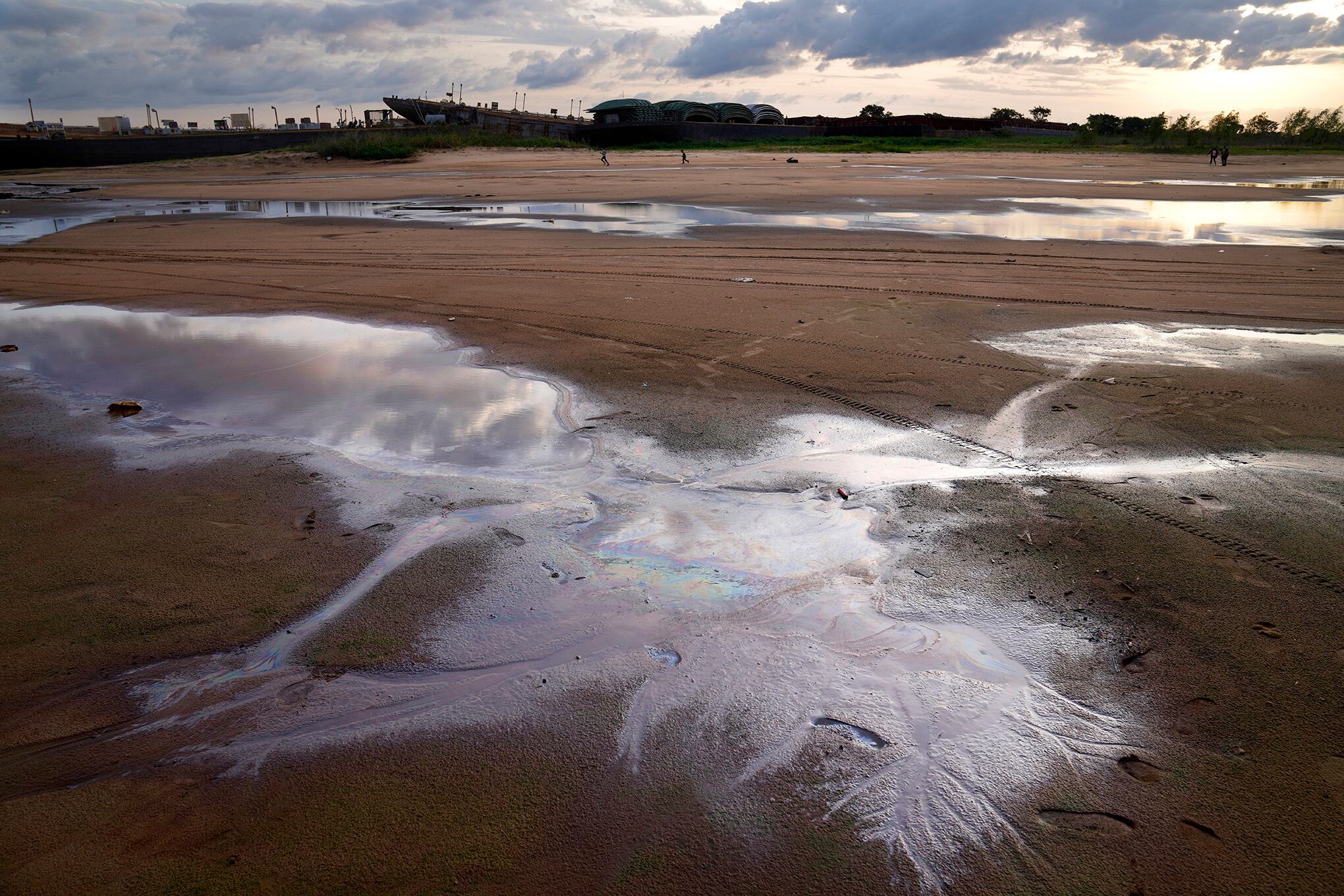Las imágenes de la sequia del rio Paraguay