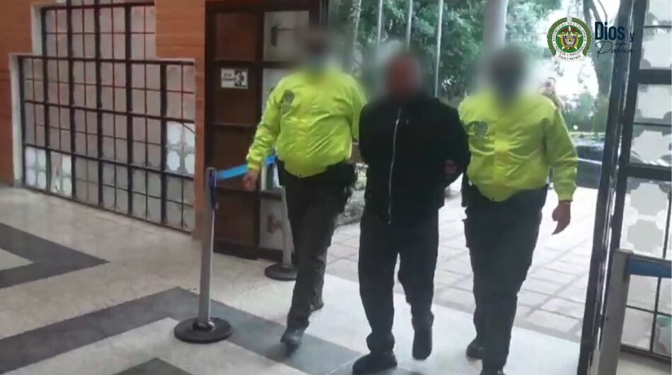 Capturado en el aeropuerto de Rionegro.