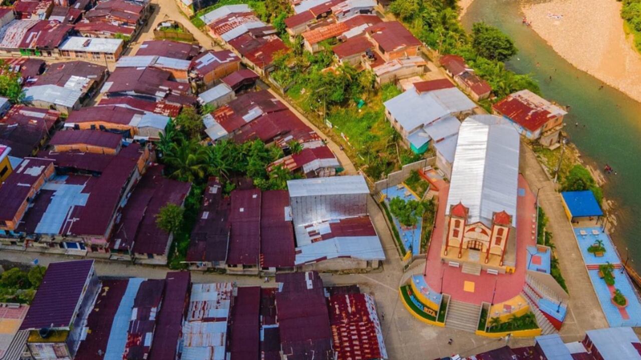 Panorámica del municipio de Río Iró, Chocó.