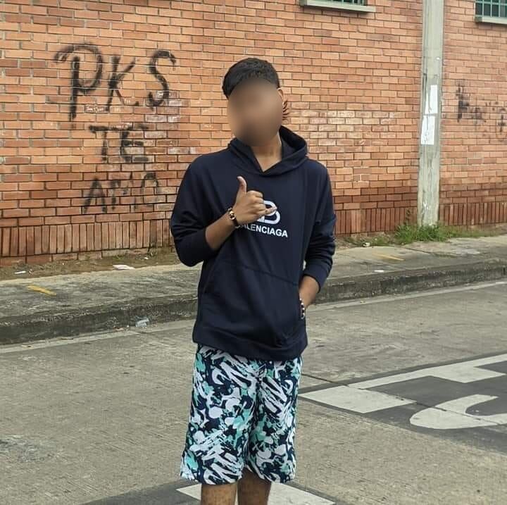 Pablo Esteban Rojas Castro, tenía de 16 años.