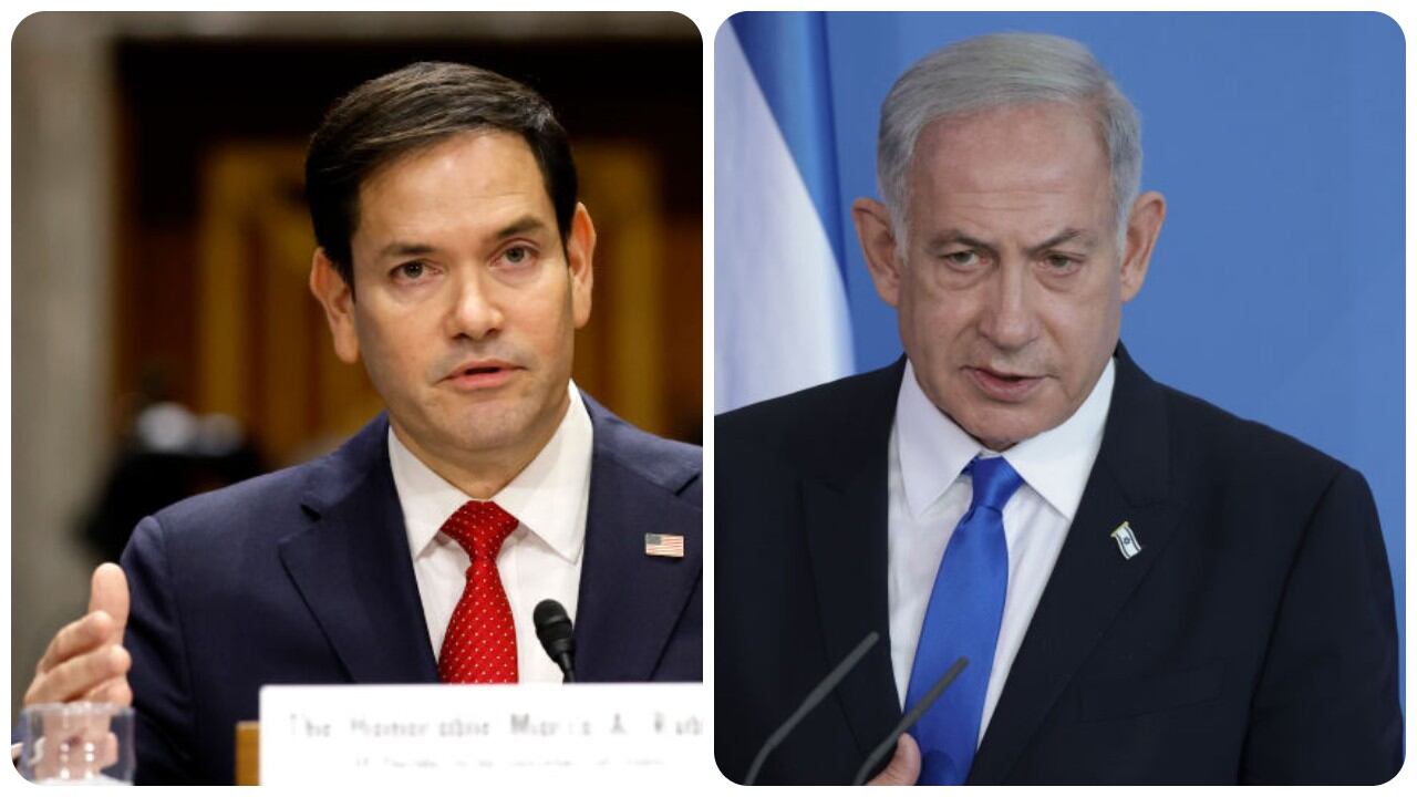 .El jefe de la diplomacia estadounidense sostuvo una llamada telefónica con el primer ministro israelí.