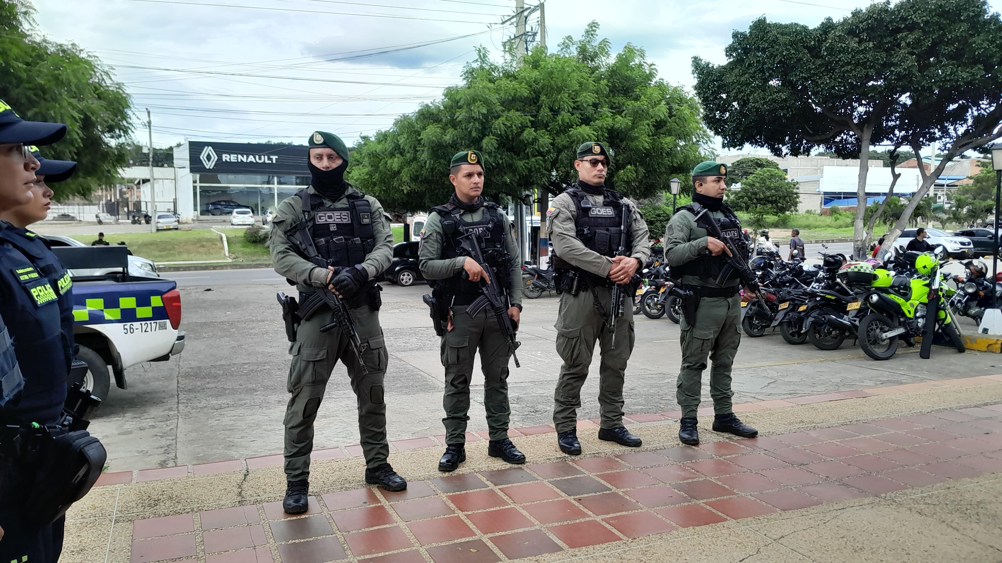 Varias especialidades de la Policía avanzan con los operativos en Cúcuta.