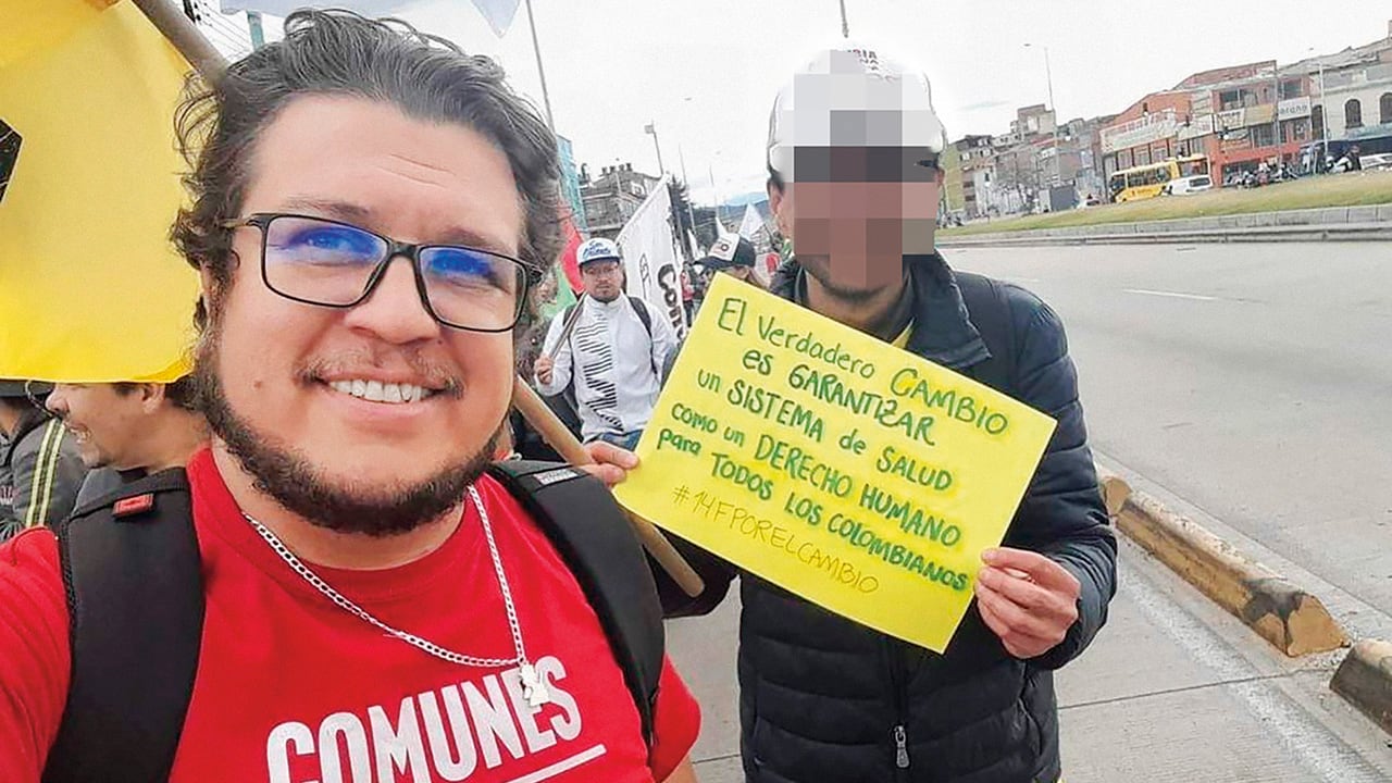 Nicolás Sarmiento Ramírez, señalado de haber tocado las partes íntimas de su compañera de trabajo, milita en el partido Comunes.