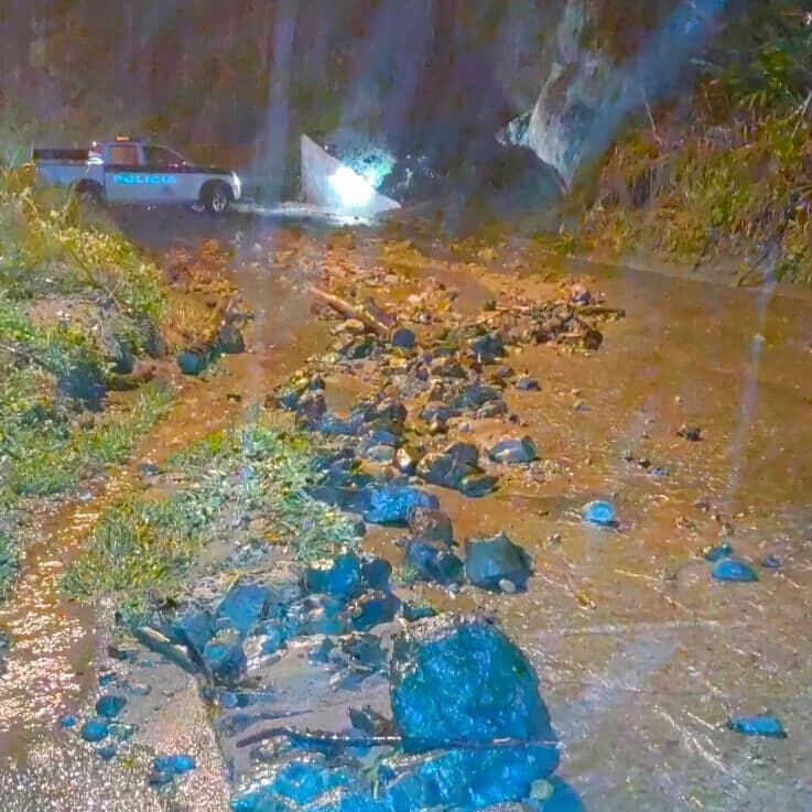 La emergencia la originó la creciente de la Quebrada El Inglés