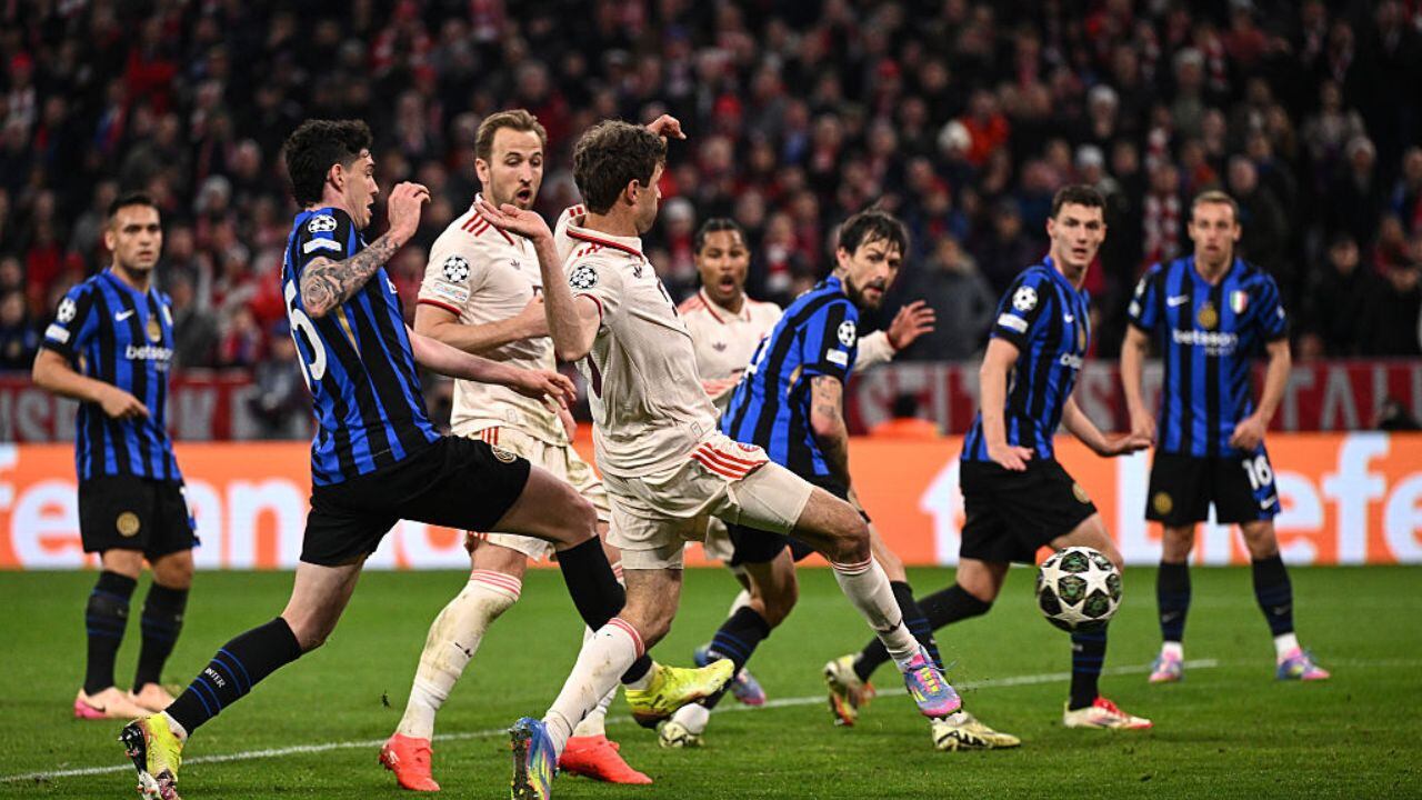 Inter y Bayern en UCL.