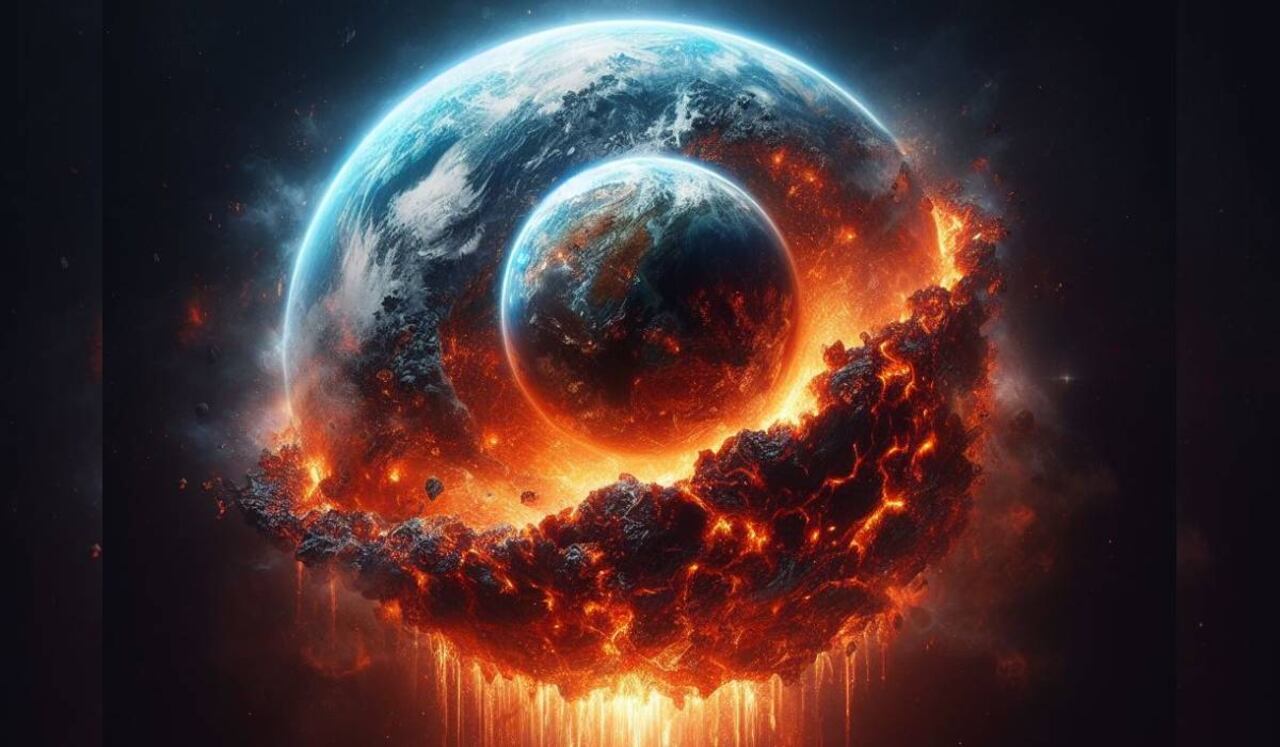 Teoría científica redefiniría lo que se sabe sobre el origen de la Luna y la Tierra primitiva.