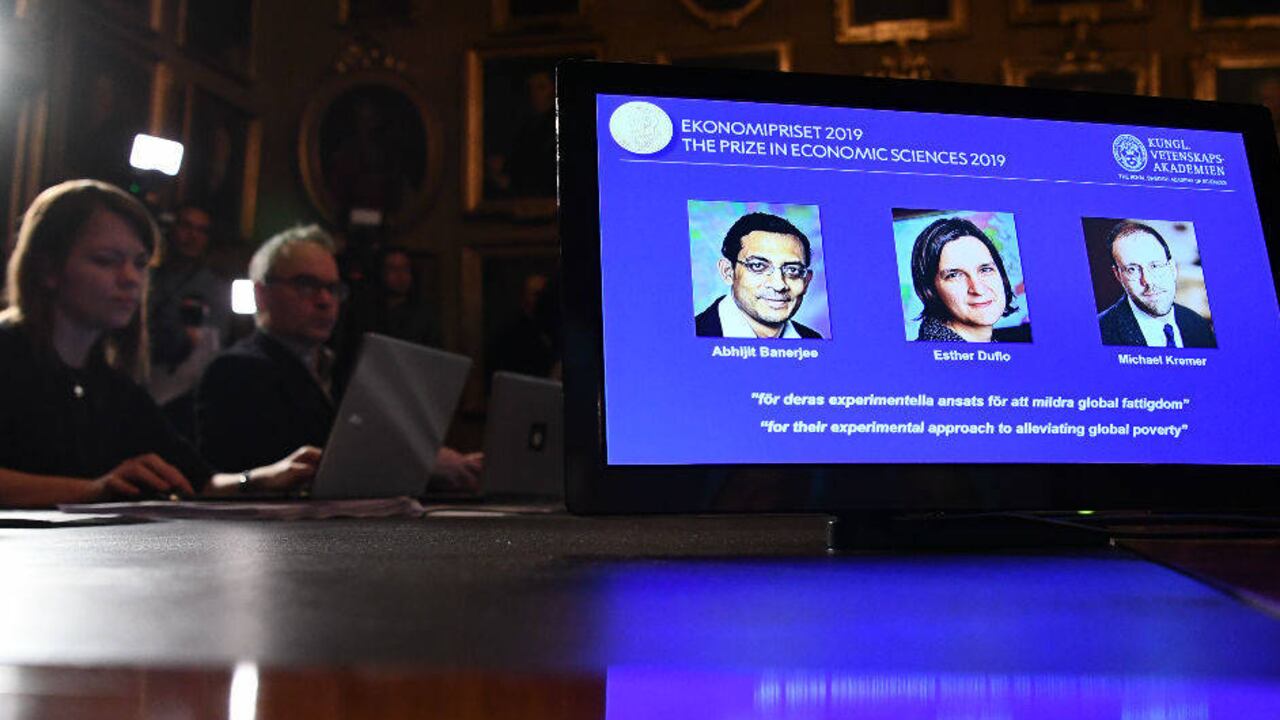 Ganadores del premio Nobel de Economía