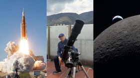 La trayectoria de Artemis II permite estudiar tecnologías críticas, señala el director del Observatorio Astronómico de La Sergio, Raúl Joya.