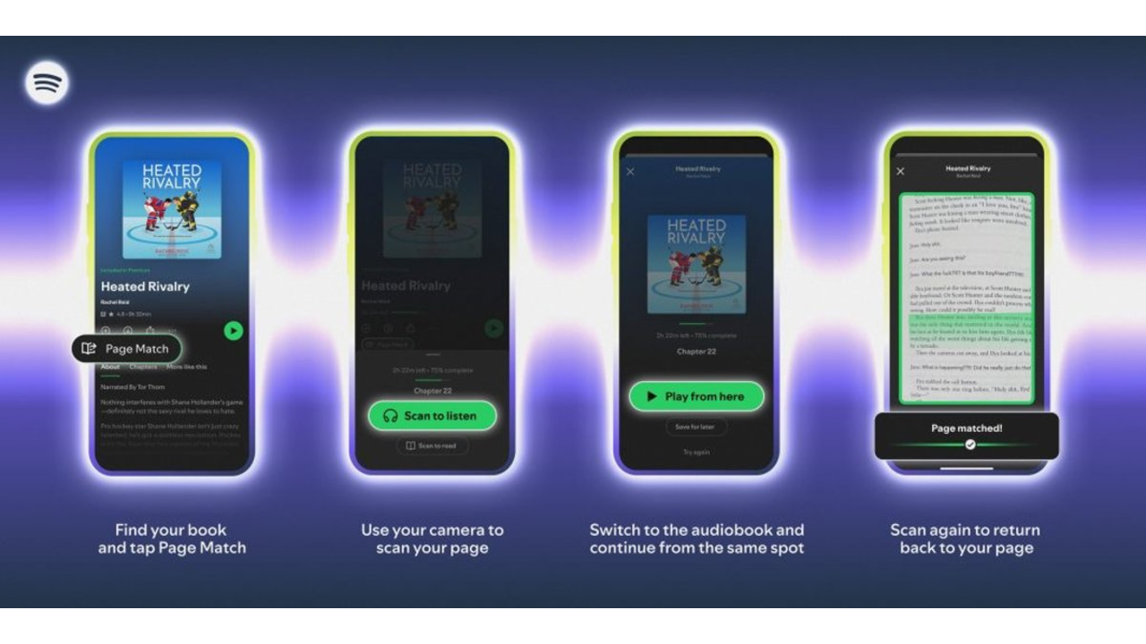 Función Page Match de Spotify.