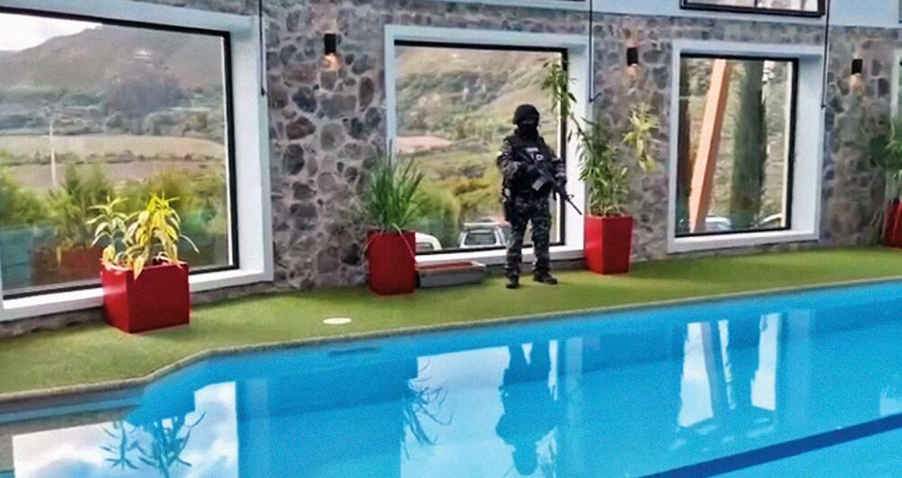 A pesar de intentar mantener un perfil bajo, alias El Gato tenía grandes lujos en sus propiedades.