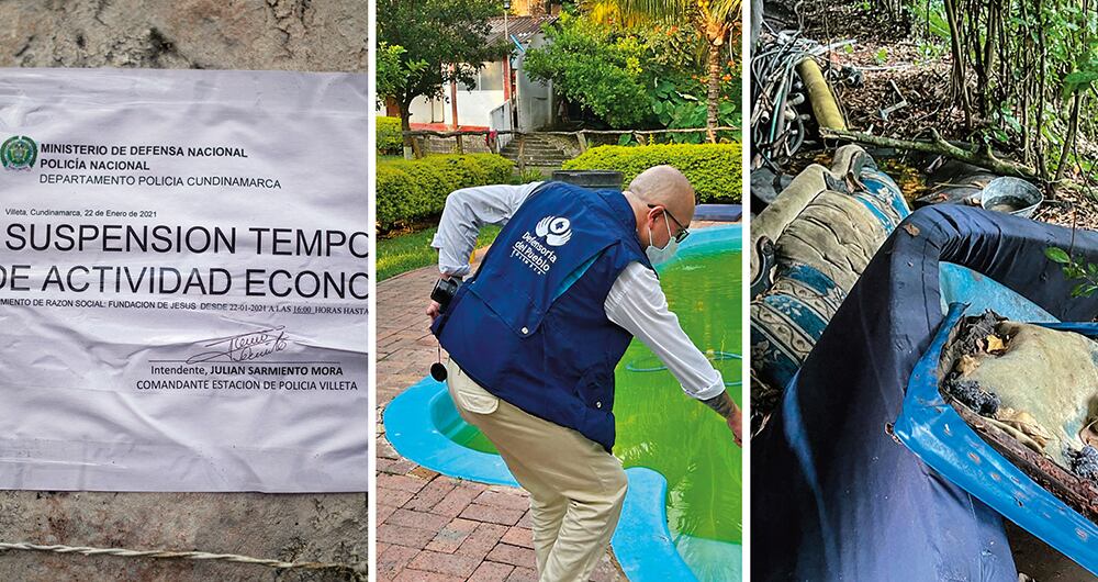  En noviembre de 2020, a las oficinas de la Personería, de la Inspección de Policía y de otras entidades de Villeta llegó una denuncia de una persona que aseguraba haber sido internada en la Fundación, donde recibió duros castigos.