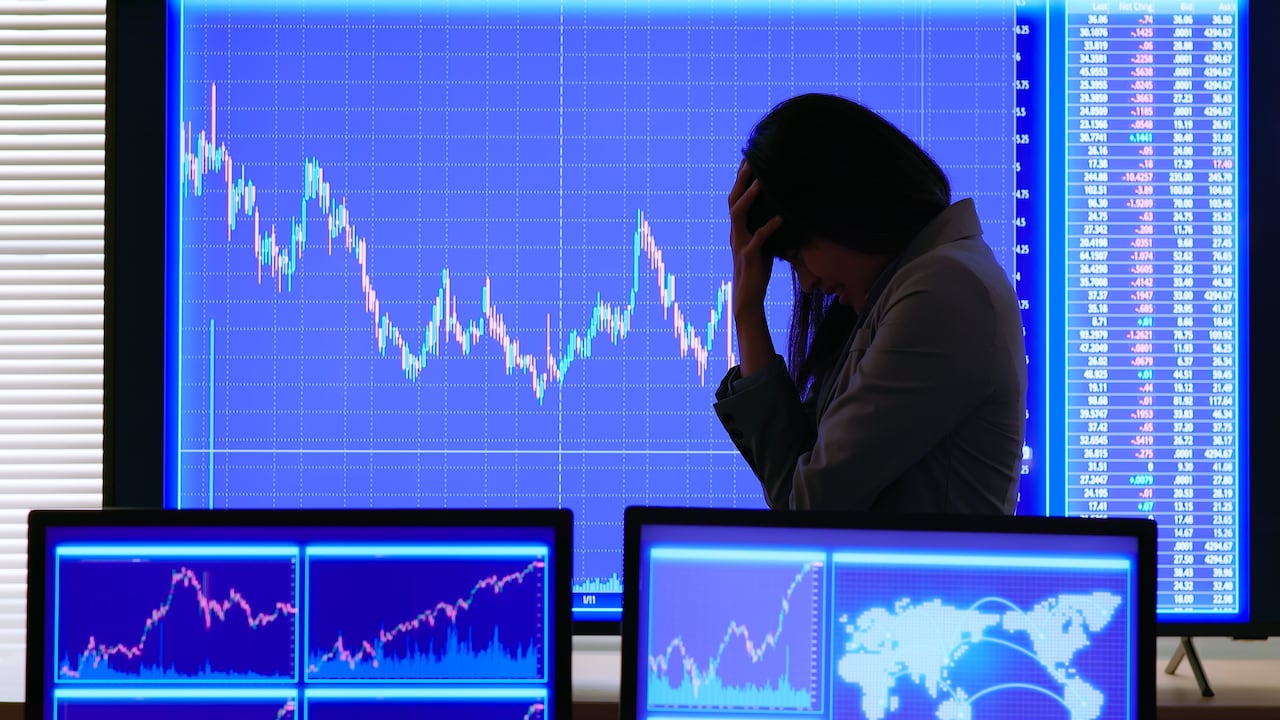 descenso acciones bolsa valores