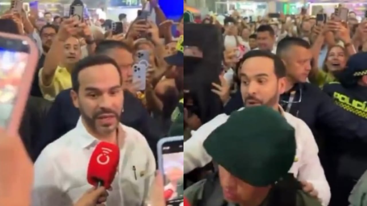 El presidente de Colombia, Abelardo De La Espriella, llegó de sorpresa a Sabor Barranquilla.