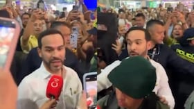 Presidente de Colombia, Abelardo De La Espriella, llegó de sorpresa a Sabor Barranquilla.