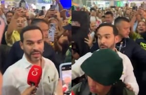 Presidente de Colombia, Abelardo De La Espriella, llegó de sorpresa a Sabor Barranquilla.