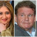 Básima Elías, el exsenador Otto Bula, y el exsenador Bernardo 'Noño' Elías