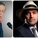 Gustavo Petro y Andrés Guerra.