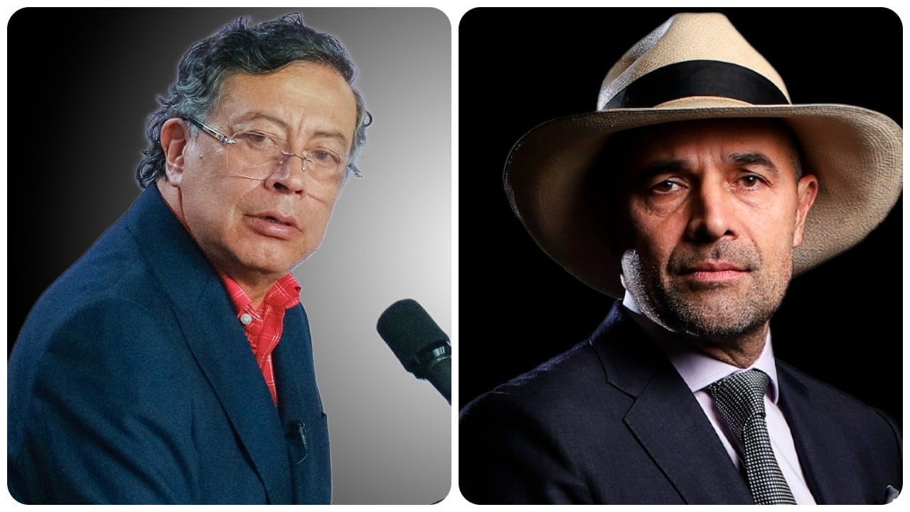 Gustavo Petro y Andrés Guerra.