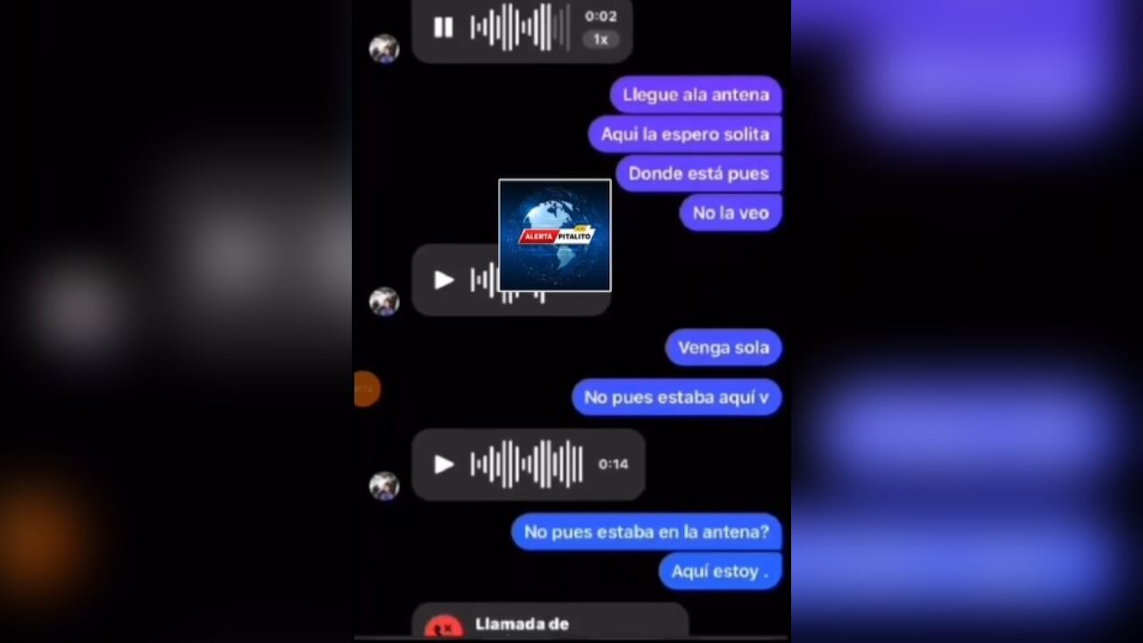 Estas fueron algunas de las palabras que se dijeron las dos mujeres.