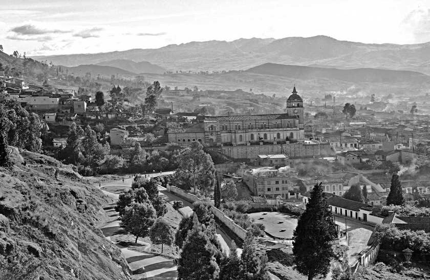 Bogotá. Infrarrojo 1952 Saúl Orduz Fondo Saúl Orduz / Colección Museo de Bogotá.