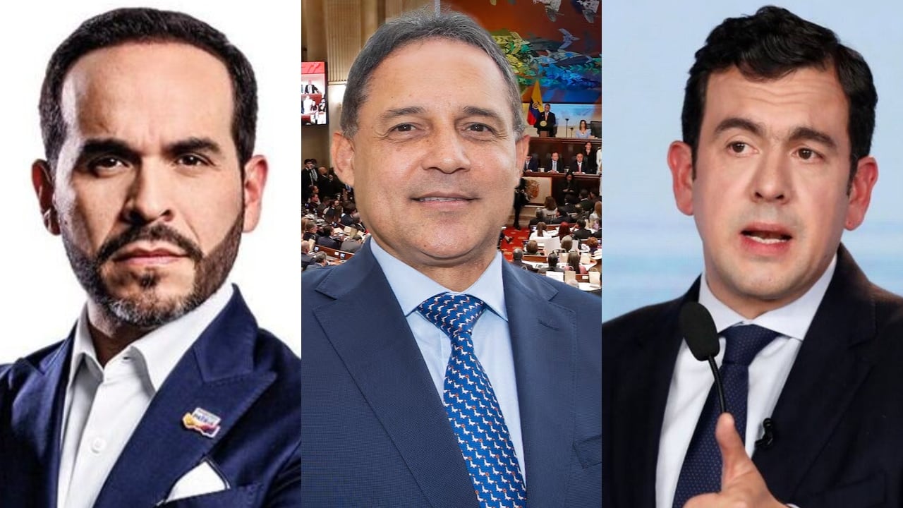 Abelardo De La Espriella, Honorio Henríquez y Rodrigo Lara.