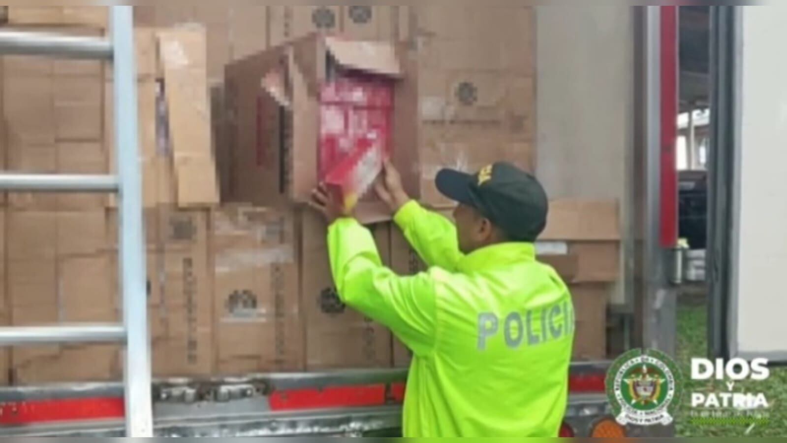 Dos personas fueron capturadas en el operativo