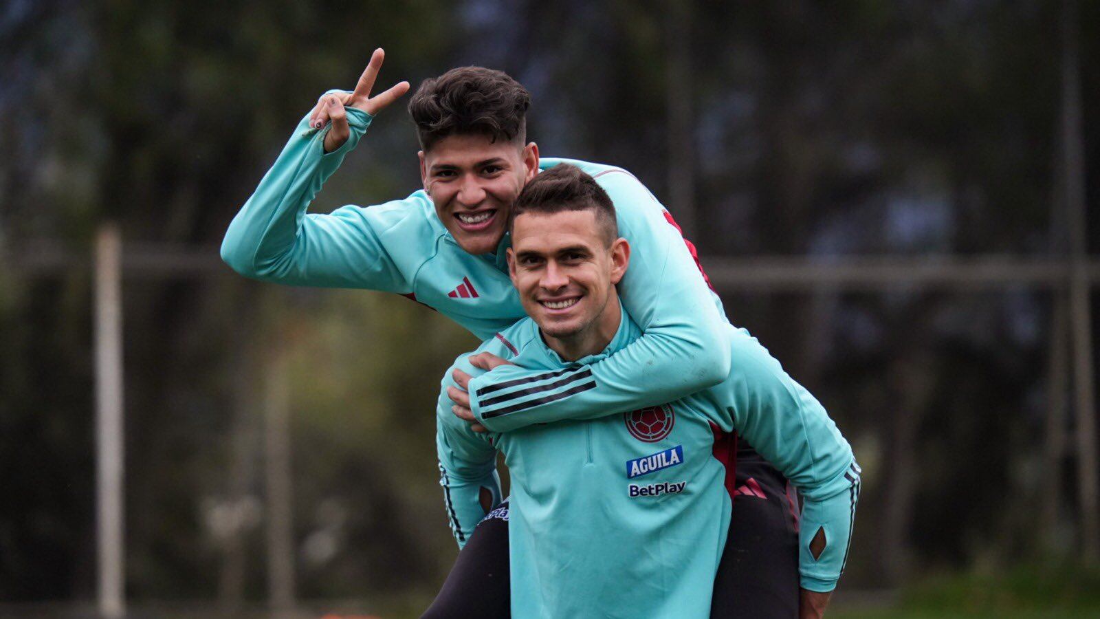 La Selección Colombia se entrenó en Santiago de Chile.