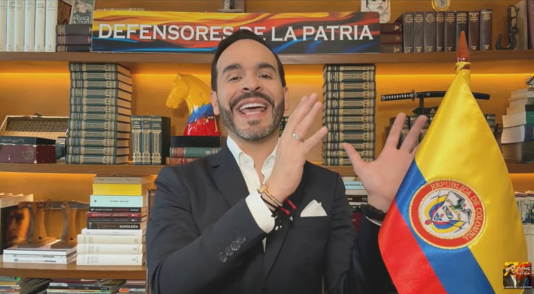El presidente electo, Abelardo De La Espriella, le habló a los colombianos.