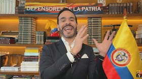 El presidente electo, Abelardo De La Espriella, le habló a los colombianos.