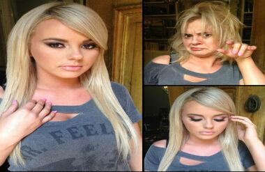 Otra actriz porno se atrevió a mostrarse sin maquillaje en una imagen que fue revelada el 1 de junio. (Fotografía: Melissa Murphy)