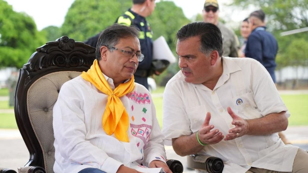 El presidente Gustavo Petro