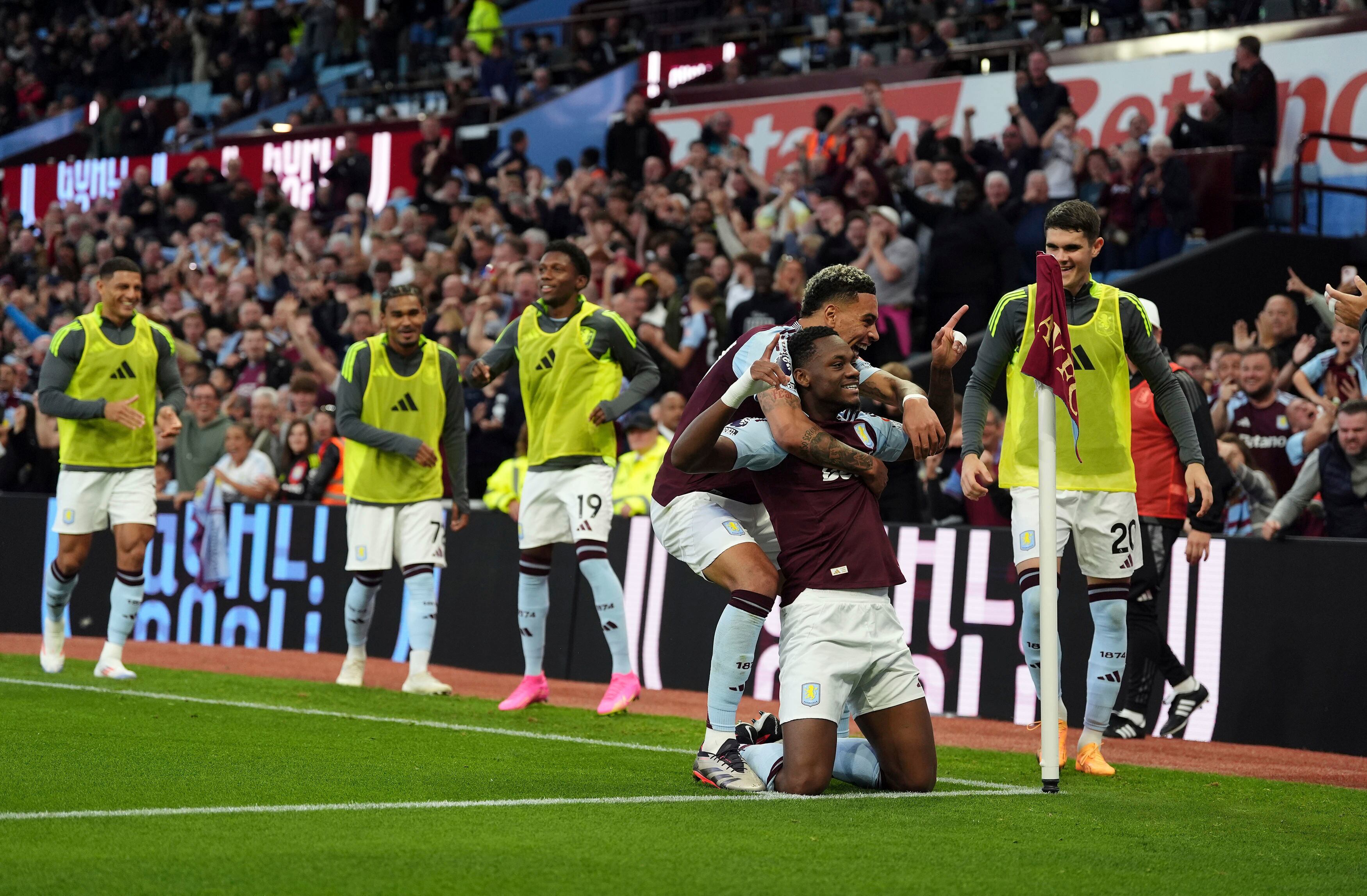 Jhon Durán - Aston Villa vs Everton - fecha 4 - Premier League