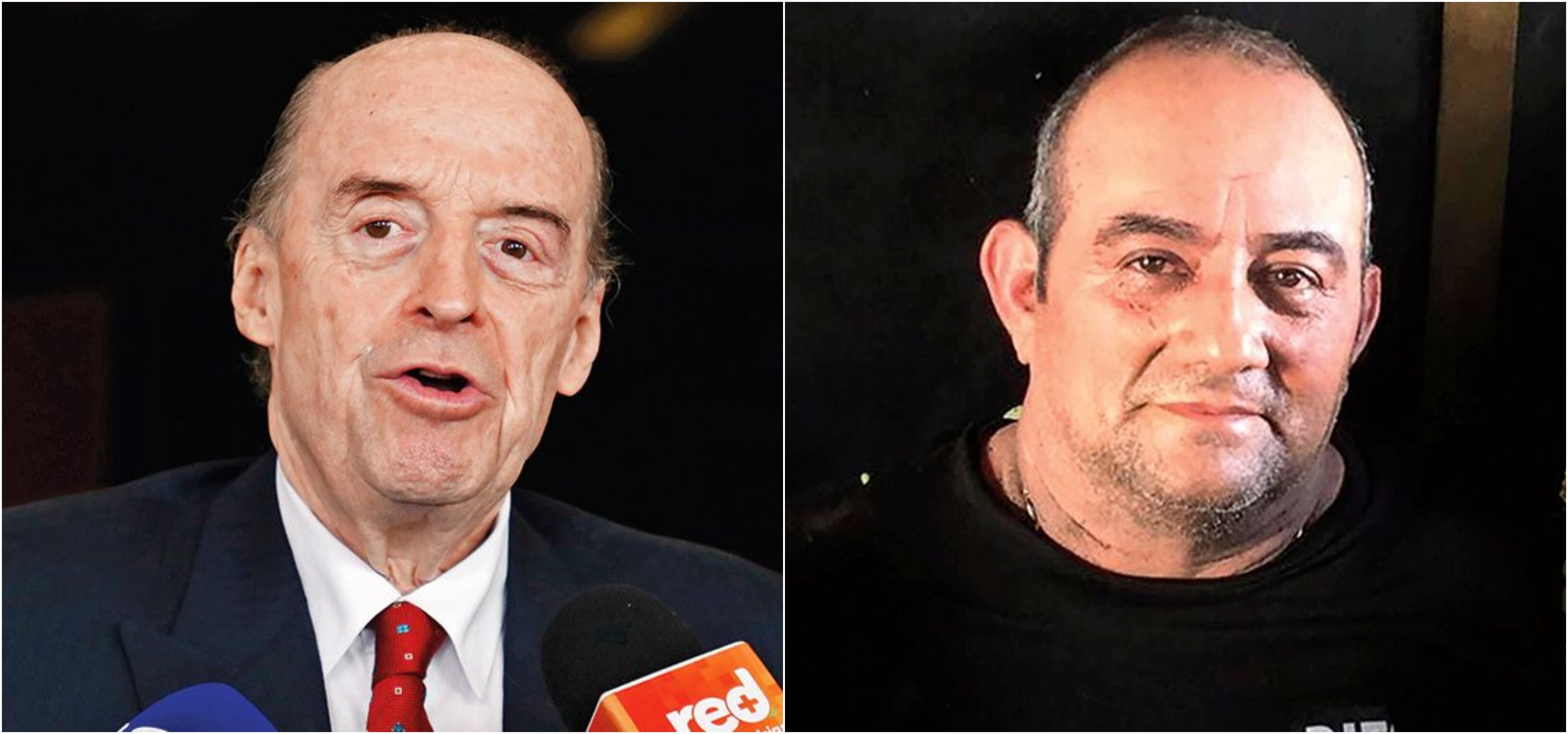 Canciller Álvaro Leyva y alias Otoniel