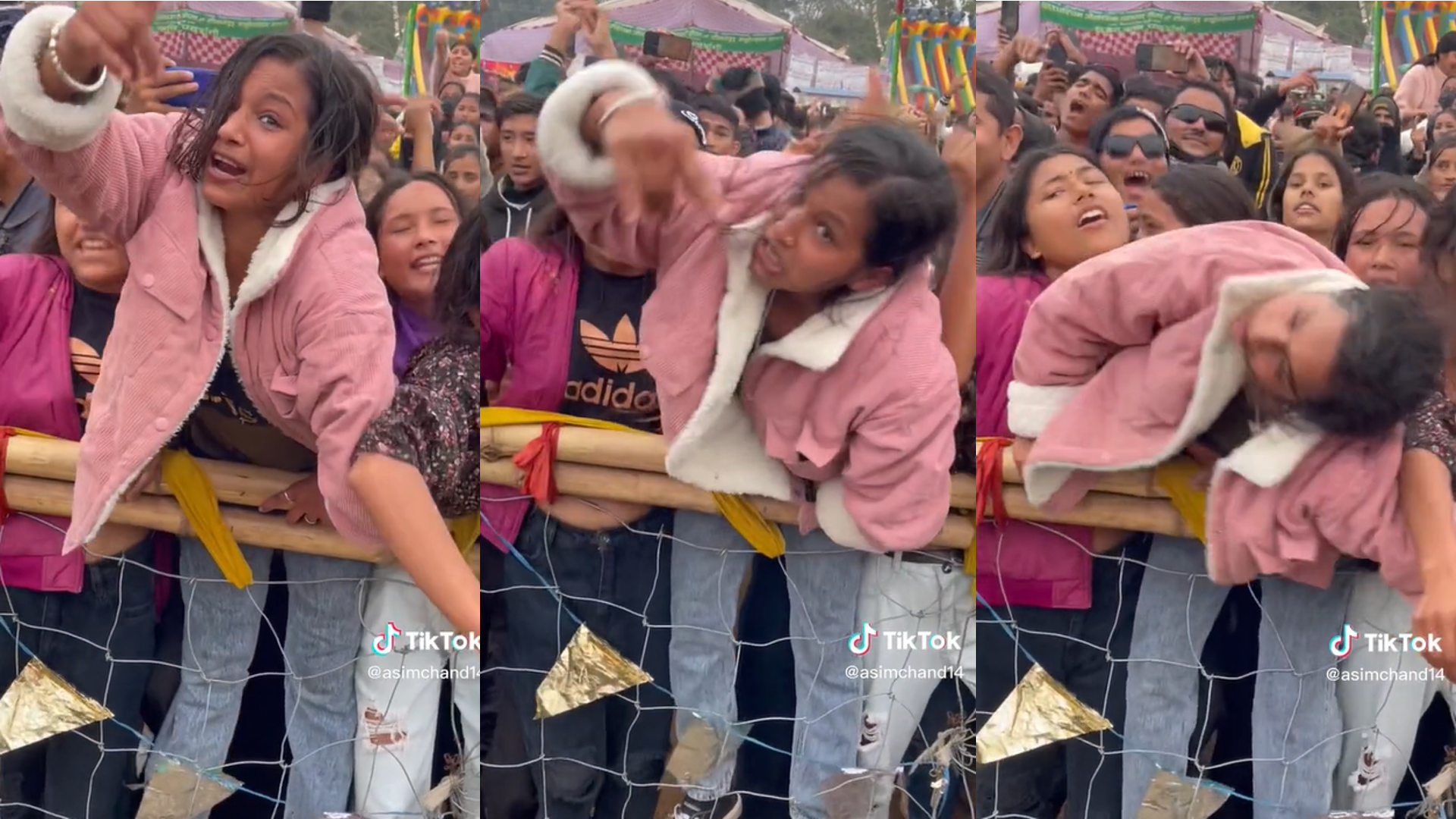 En minutos el video de esta joven se volvió viral.  Foto: Tik Tok @asimchand14.