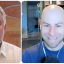 Iván Duque, expresidente de Colombia y Adam Grant, psicólogo organizacional