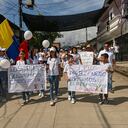 Marcha por la Paz en El Tarra, Norte de Santander