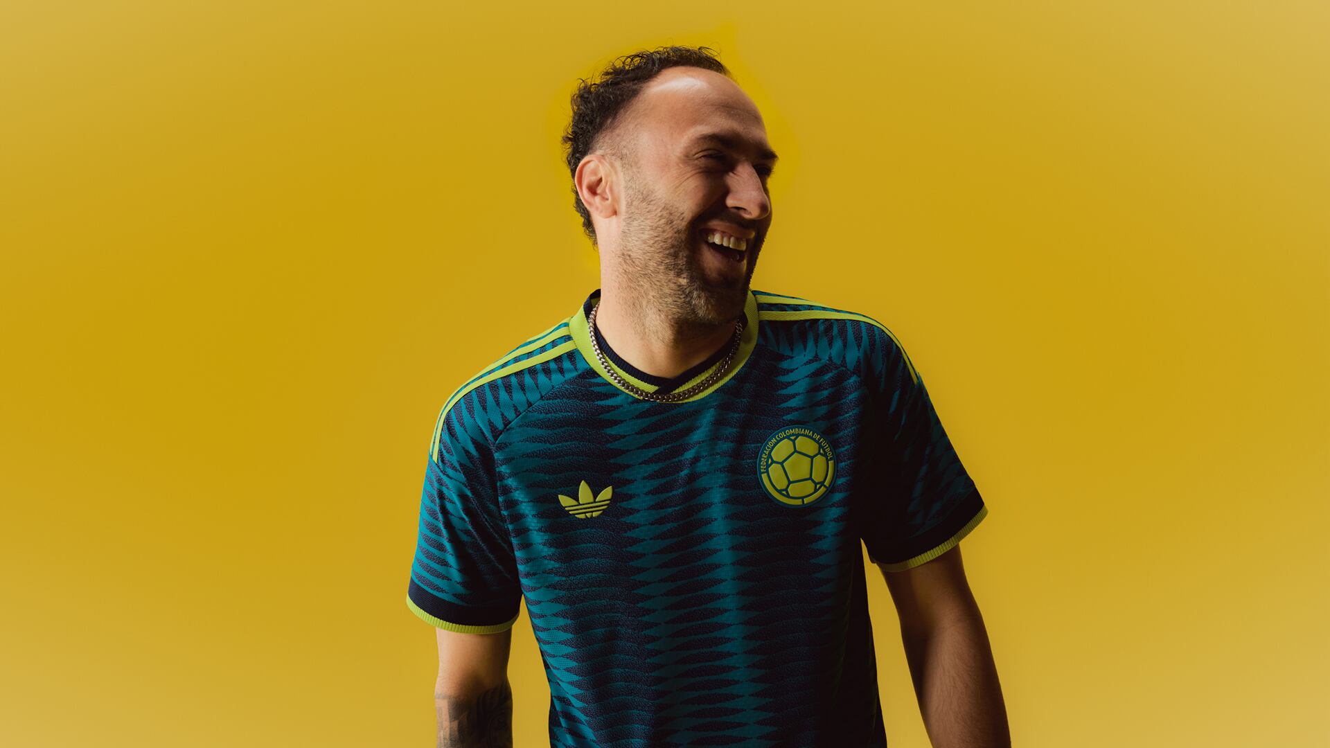 David Ospina con la camiseta visitante de la Selección Colombia para el Mundial United 2026