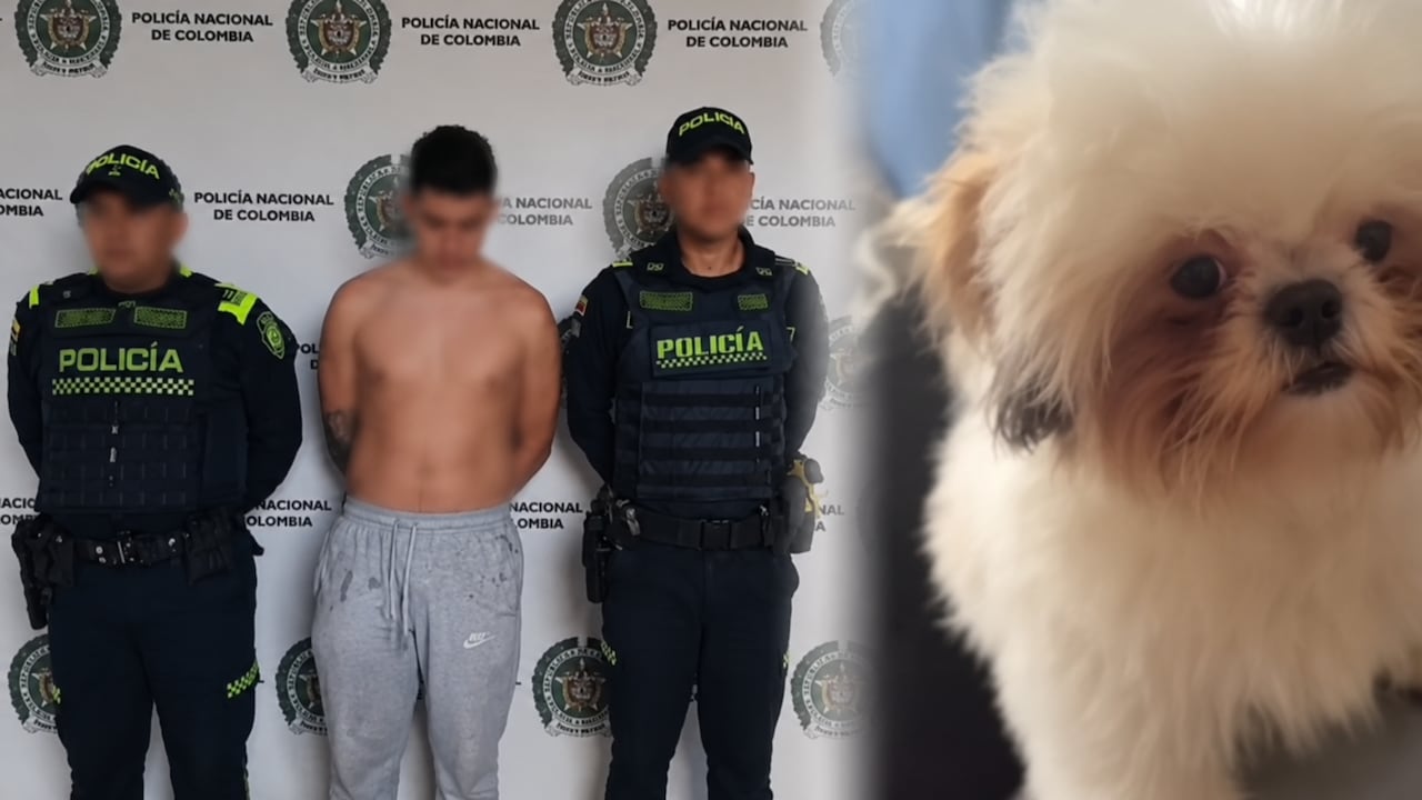El hombre fue capturado, según las autoridades, "en flagrancia".