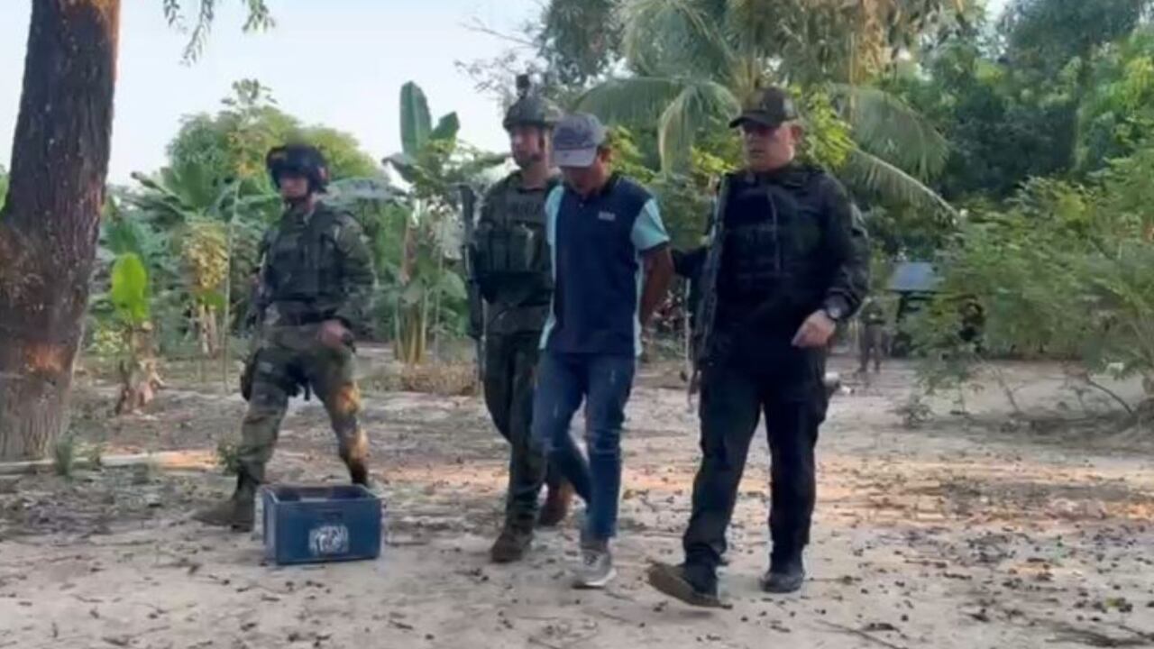 Captura en Arauca.