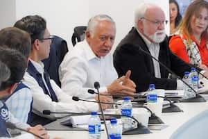 ministro de Salud, Guillermo Alfonso Jaramillo, hablando de las EPS